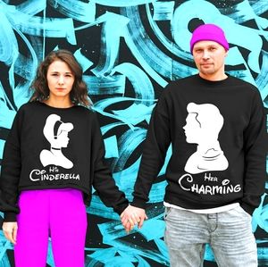 Cinderella His&Her Sweatshirts